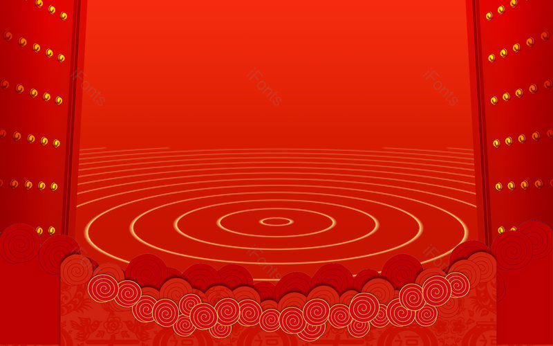 大气复古中国风元素质感喜庆红色背景,插画/手绘图,插画/手绘图库,插画/手绘图下载,插画/手绘